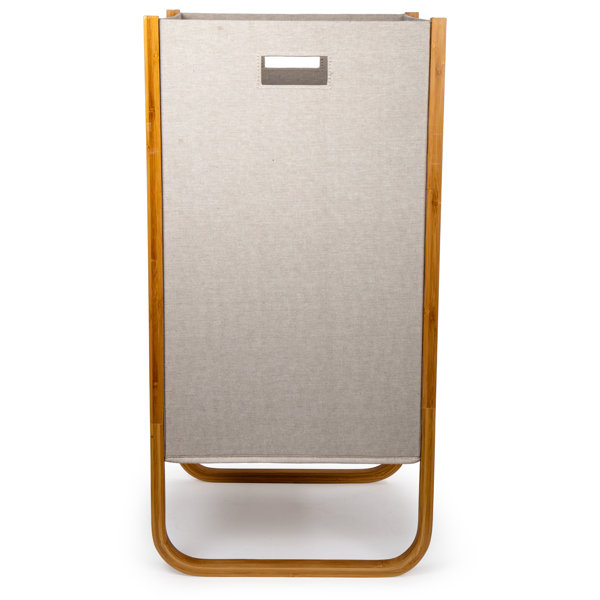 Rebrilliant Bamboo Sleek Laundry Hamper & Reviews Wayfair